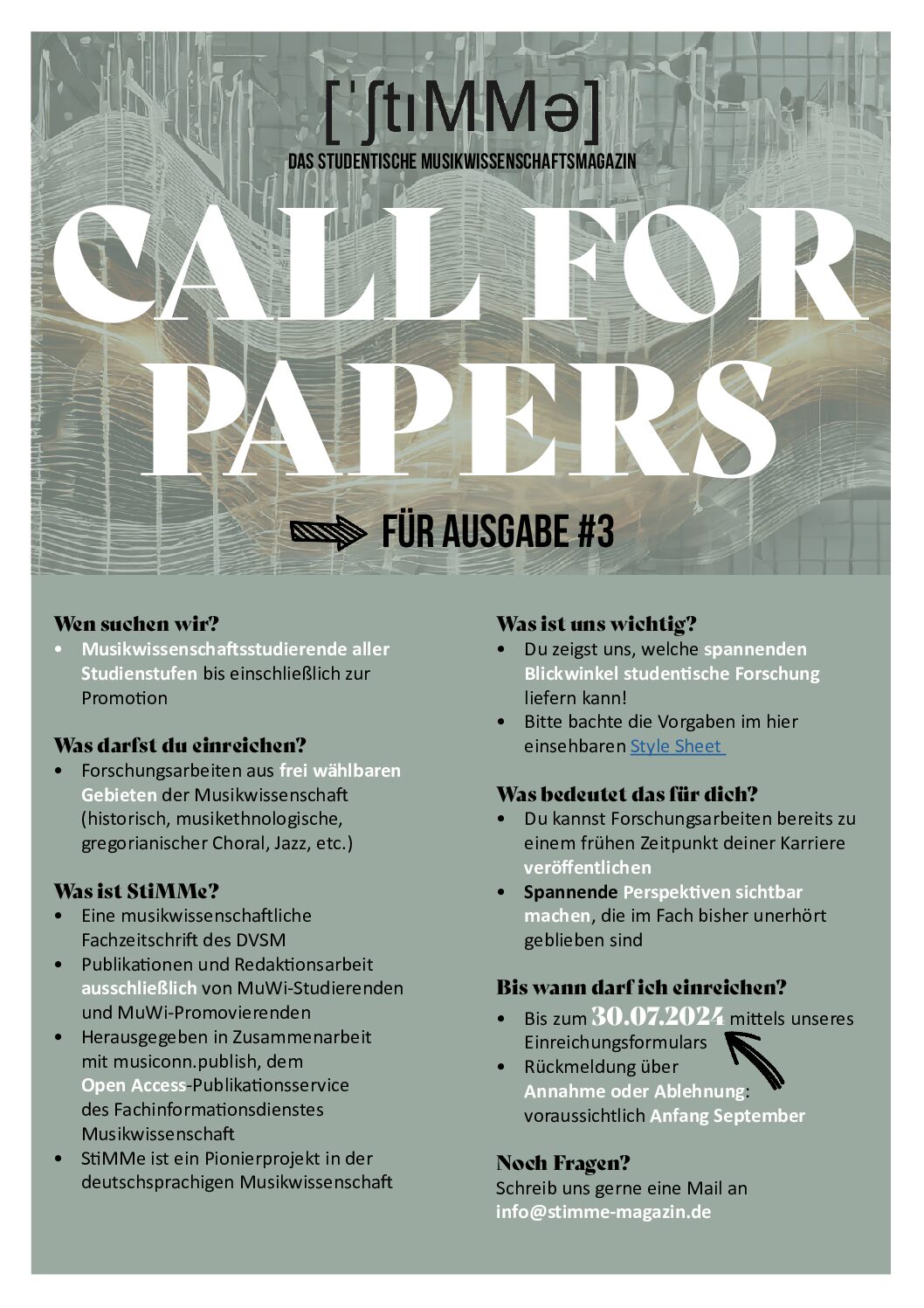 CALL FOR PAPERS