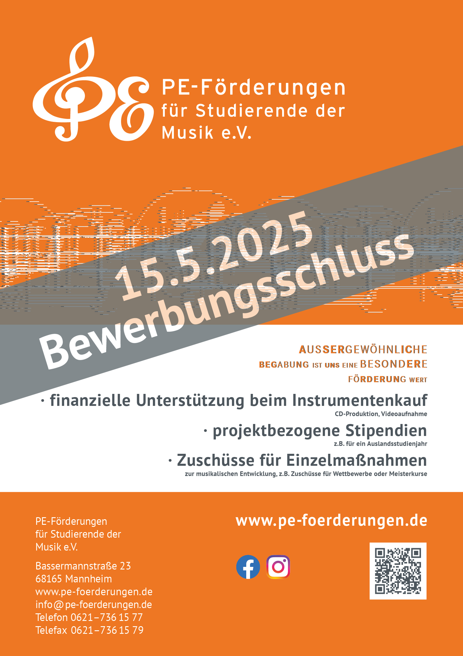 PE-Förderungen für Studierende der Musik e.V.